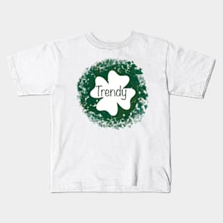 Trendy Clover Kids T-Shirt